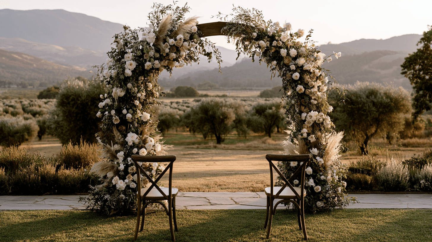 Decoración floral para bodas destino en San Miguel de Allende