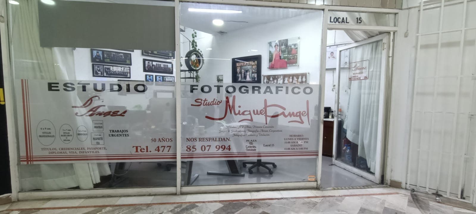 Muestra del servicio 1