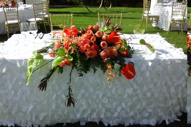 Con Flores Detalles Y Eventos — decoración para bodas